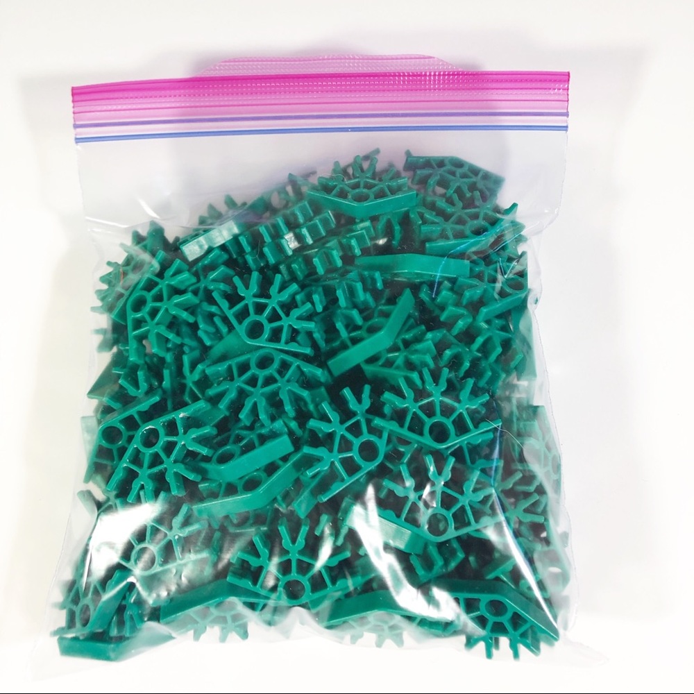 K'NEX KNEX Connector 4-way Green